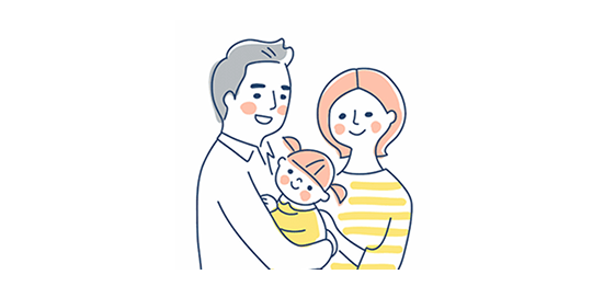 子どもが1歳に達するまで取得可能。保育園に入所できない場合は最長2歳まで延長可能。男女問わず取得を推奨。